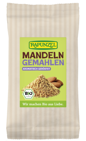 Mandeln geröstet, gemahlen