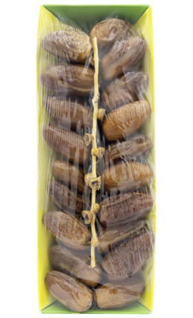 Product - Datteln Deglet Nour, mit Stein, in der Pappschale