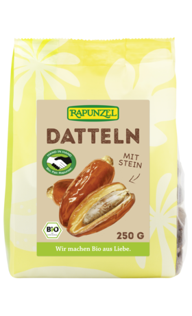 Datteln Deglet Nour, mit Stein