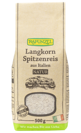 Langkorn Spitzenreis natur / Vollkorn