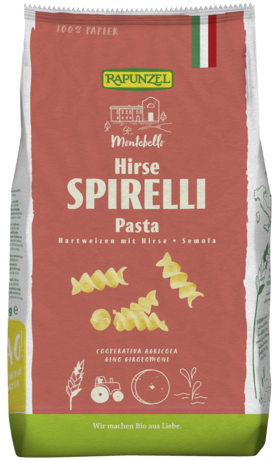 Product - Spirelli mit Hirse Semola