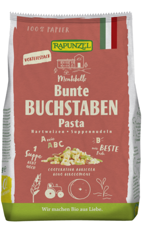 Product - Buchstaben Suppennudeln Semola bunt