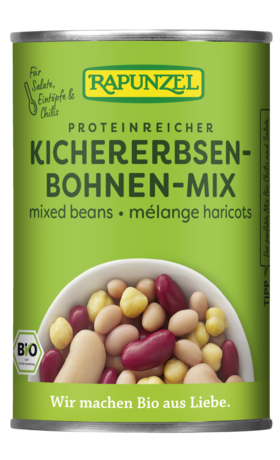 Product - Kichererbsen-Bohnen-Mix in der Dose