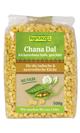 Product - Chana Dal, Kichererbsen halb, geschält