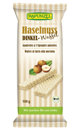 Product - Dinkel-Waffeln Haselnuss