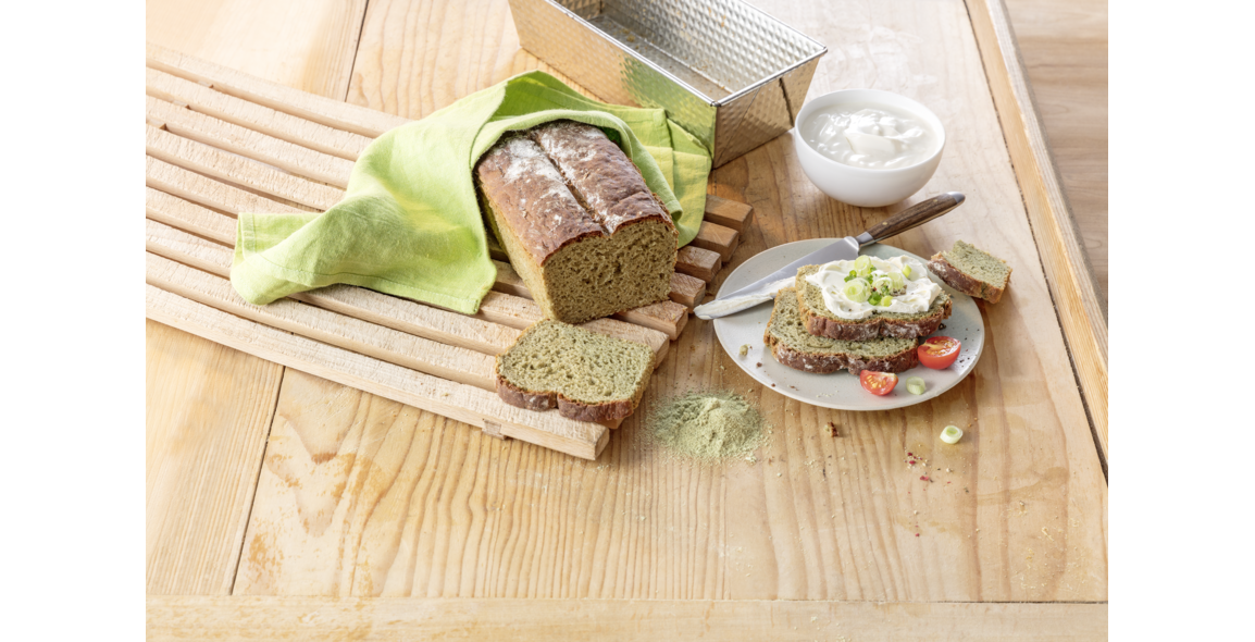 Grünes Joghurtbrot