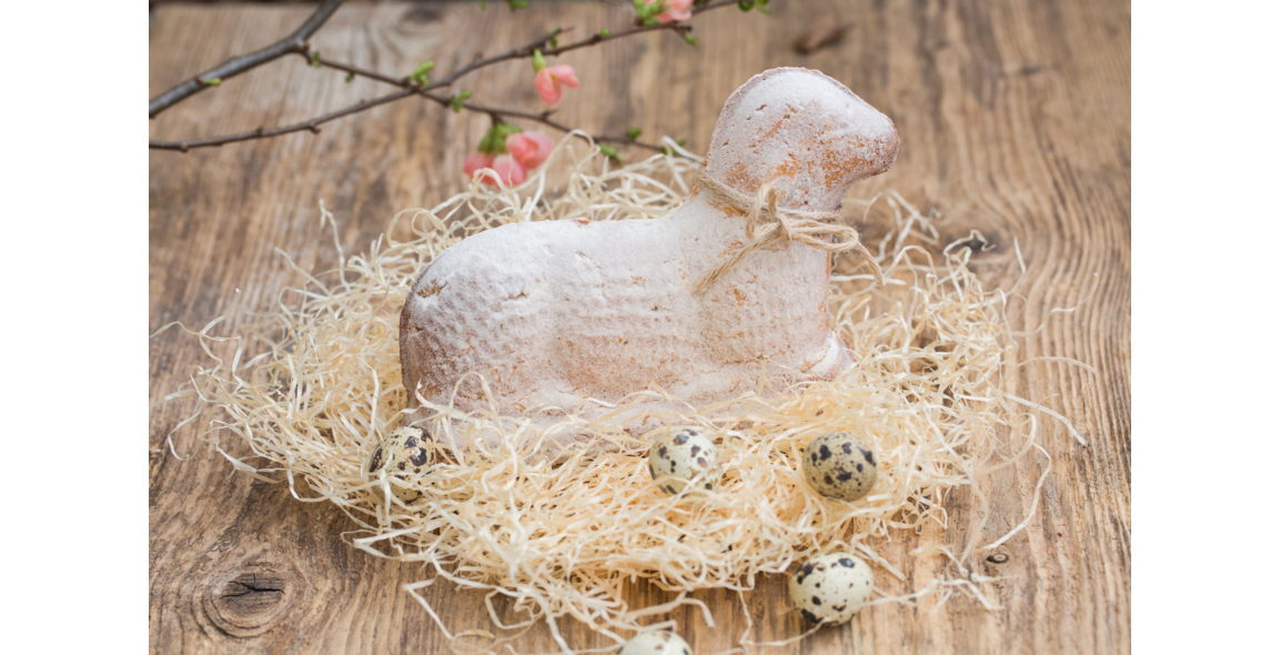 Mandel-Osterlamm ohne Mehl