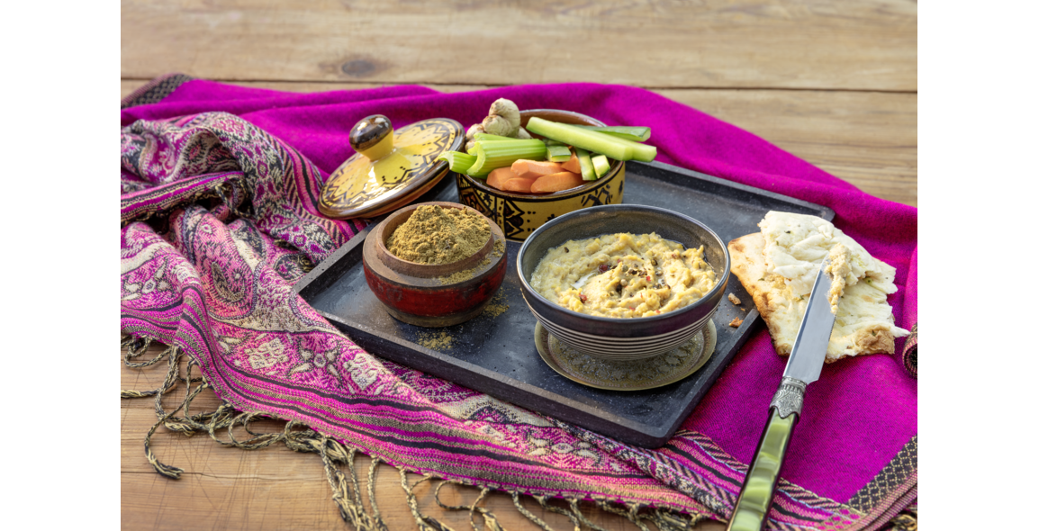 Schnelles Hummus aus Chana Dal
