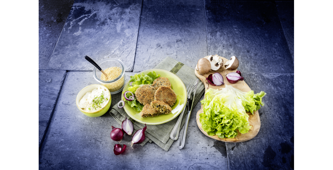 Hanf-Lupinen-Pflanzerl