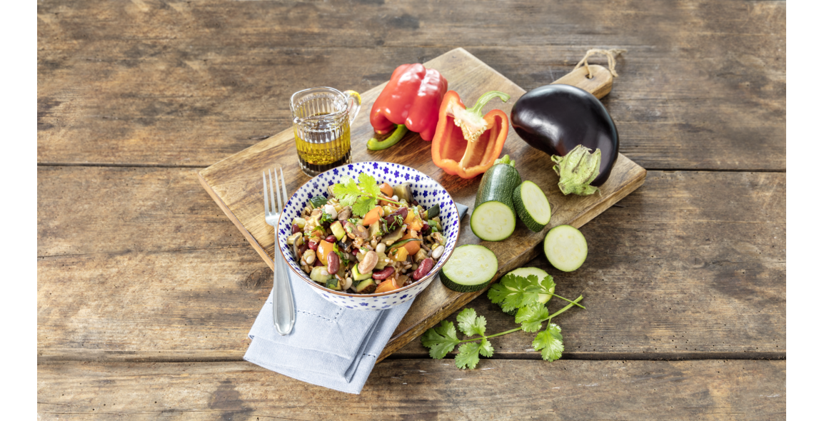 Hülsenfrüchte-Salat