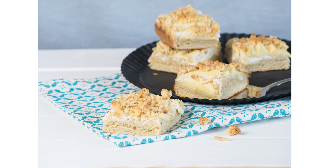 Apfelstreusel vom Blech