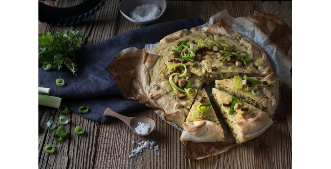 vegane Quiche Lorraine