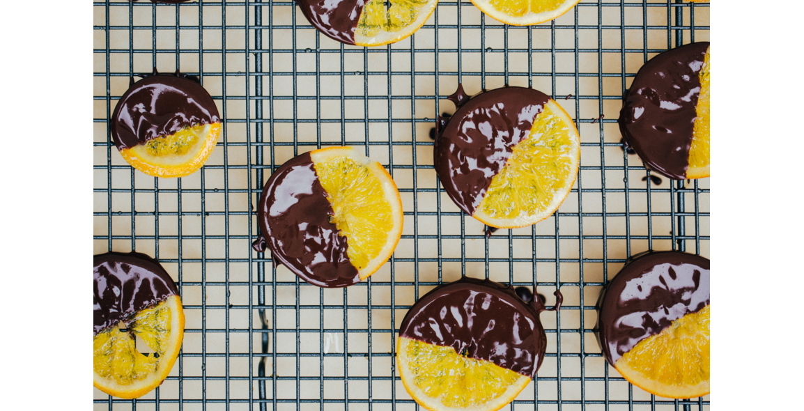 Kandierte Orangenscheiben