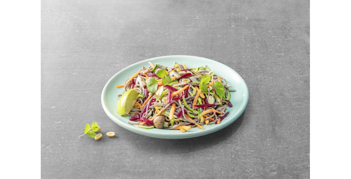 Thai-Erdnuss Buchweizen Spaghetti