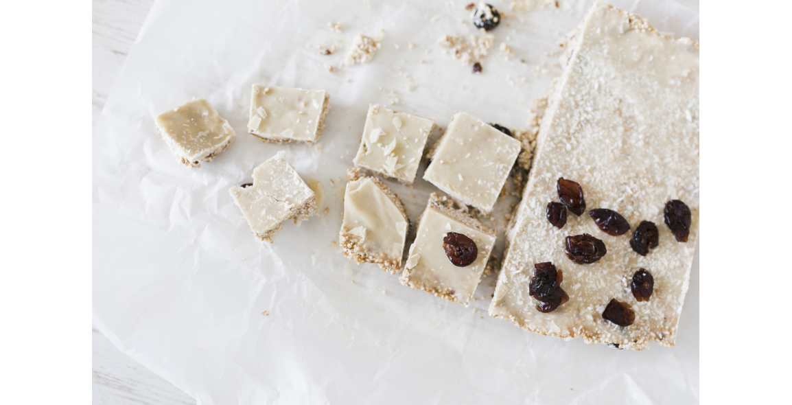 Histaminfreie Amaranth Riegel mit Kokos und Cranberries