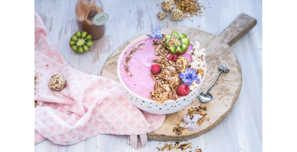 Beeren-Smoothie-Bowl