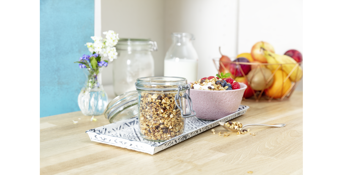 Knuspermüsli mit Mandelöl