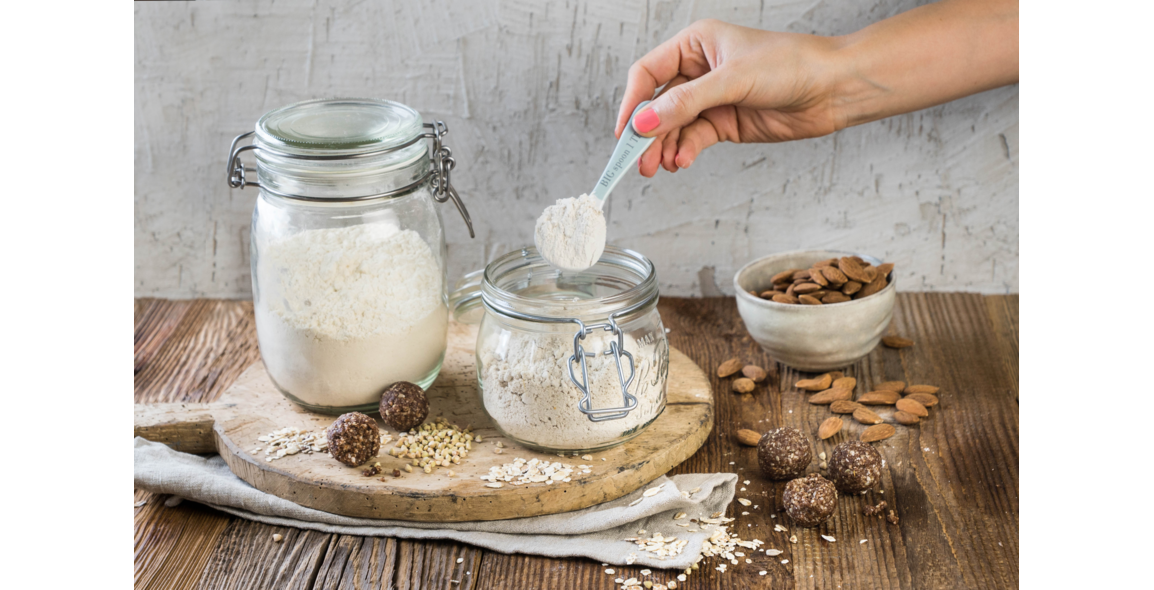 Glutenfreie und vegane Mehlmischung für Rührteig und Pancakes