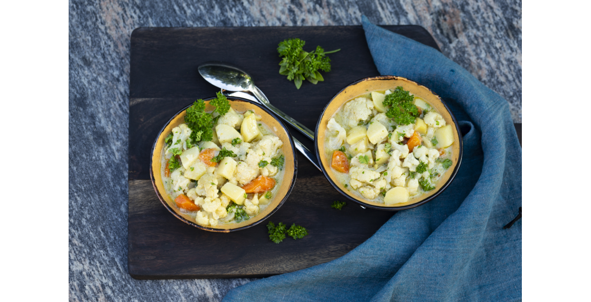 Ayurvedisches Blumenkohlcurry nach Aschwin