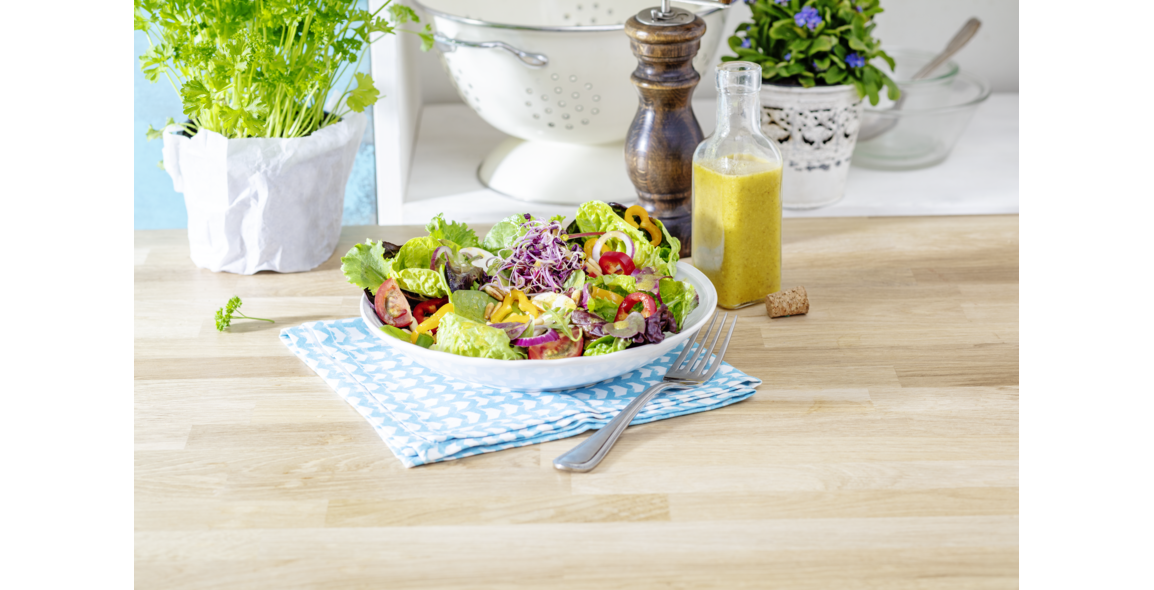 Walnuss-Dressing zum Salat der Saison
