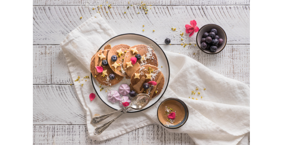 Luftige Hafer-Pancakes aus nur 4 Zutaten