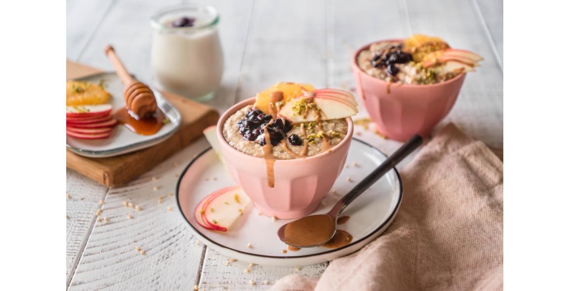 Frühstücksbowl mit Rapunzel Basenbrei