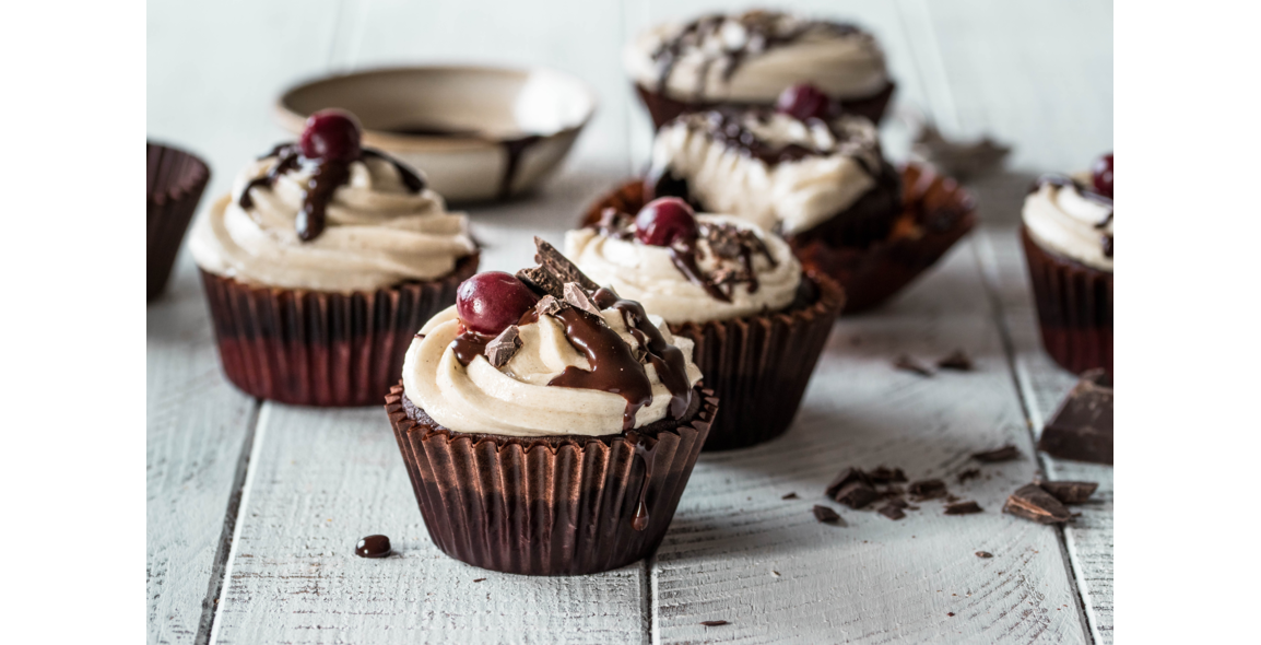 Donauwellen Cupcakes