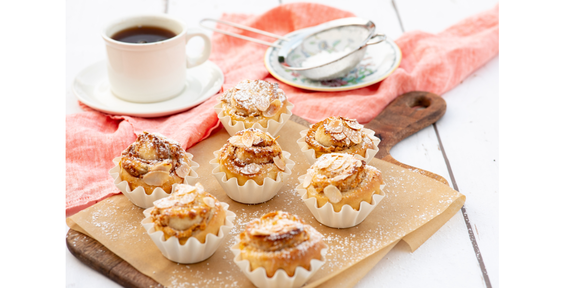 Brioche mit Macadamia Füllung