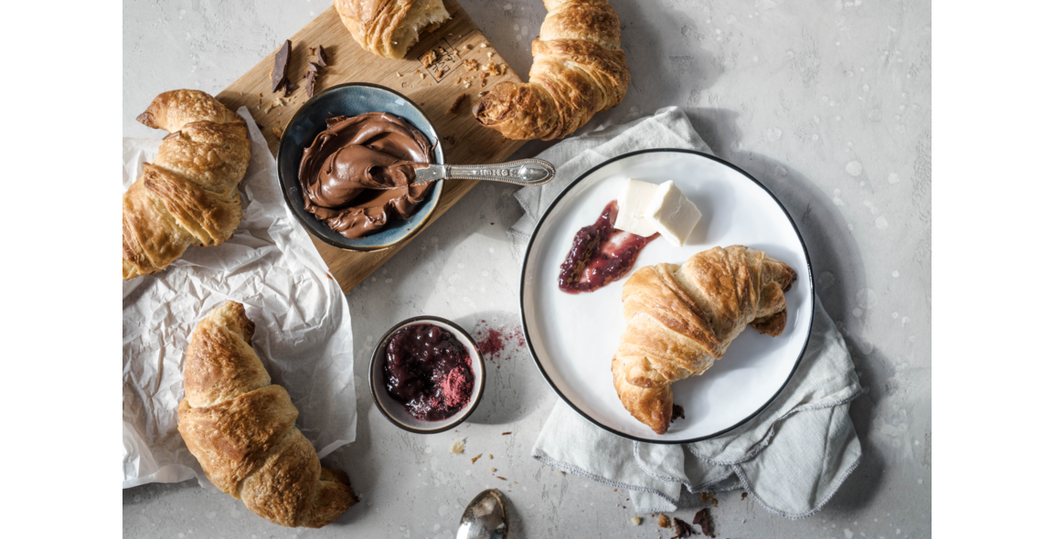 Französische Croissants