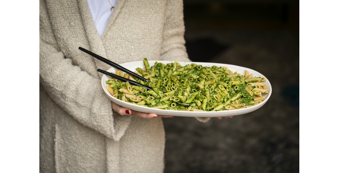 Grünkohlpesto mit Haselnüssen