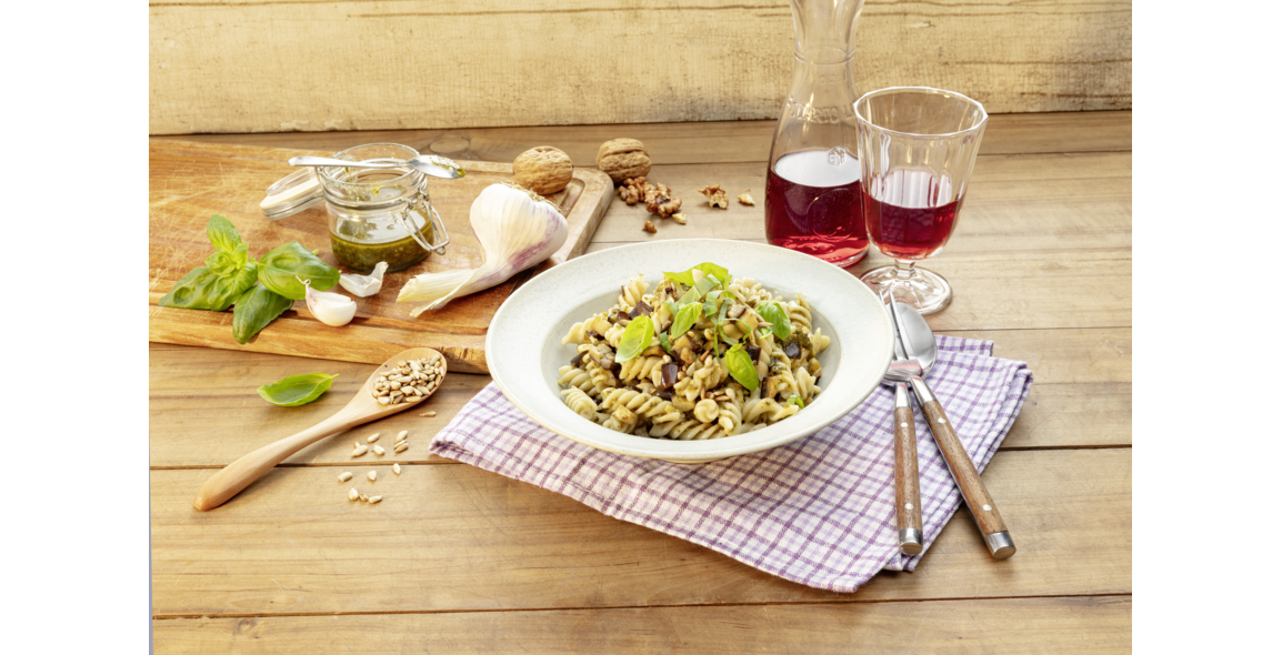 Pasta mit Auberginen