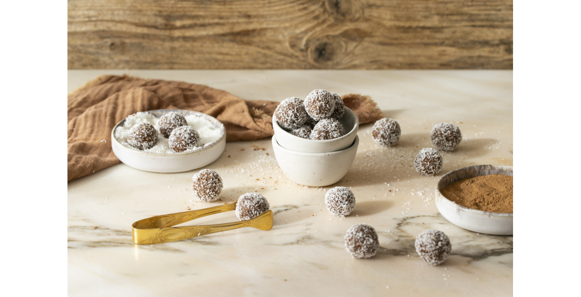 Kokos-Carob-Pralinées