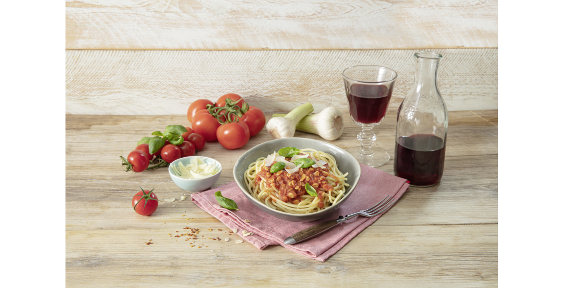 Fixe Flocken-Bolognese