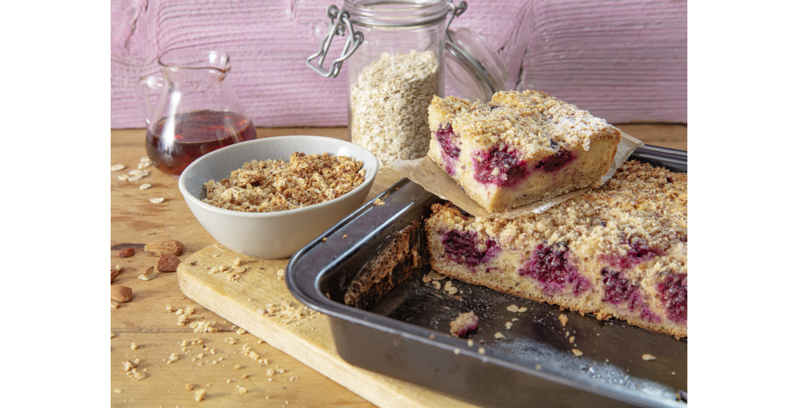 Grundrezept Kuchenstreusel mit Flocken