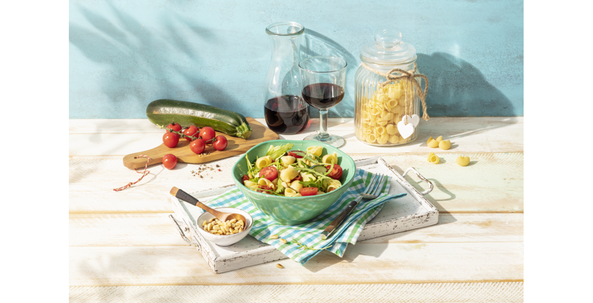 Sommerlicher Nudelsalat