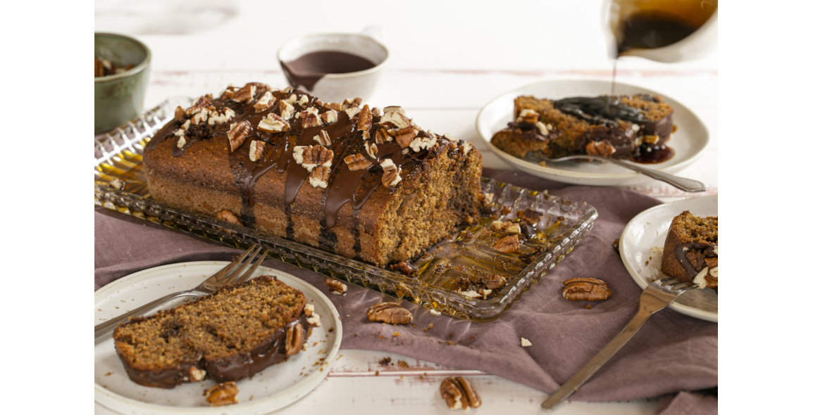 Kaffeekuchen mit Pekannüssen