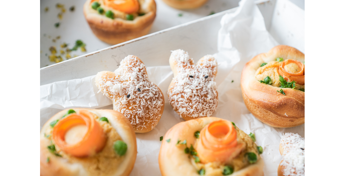 1 Hefeteig - 3 Osterbrunch-Ideen