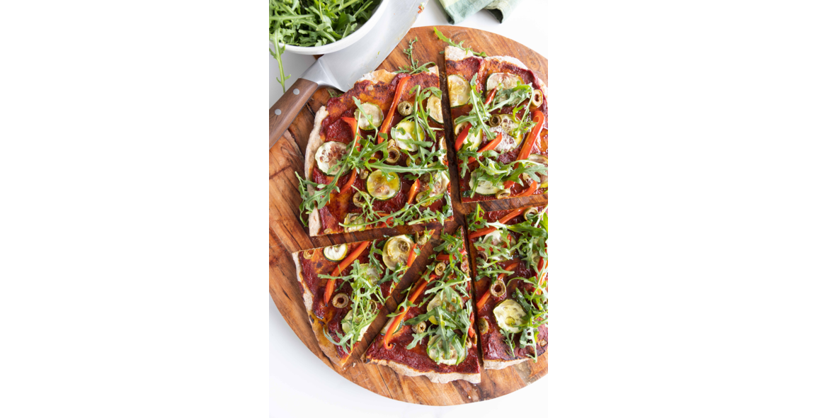 Schnelle Pizza mit Tomatenmark