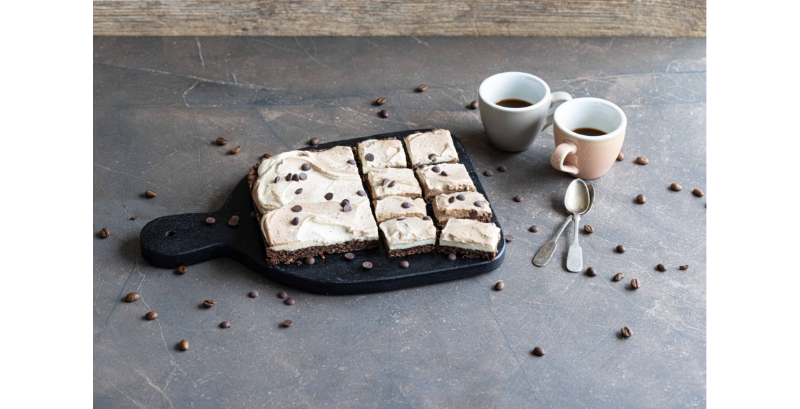 Cappuccino Swirl mit Schokotropfen