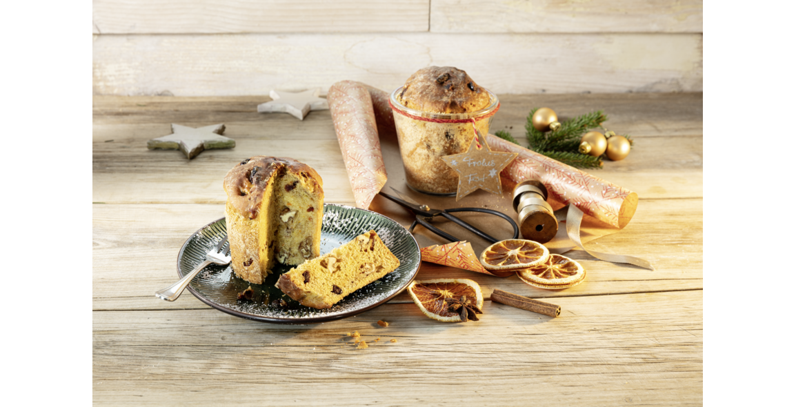 Panettone mit Cranberries