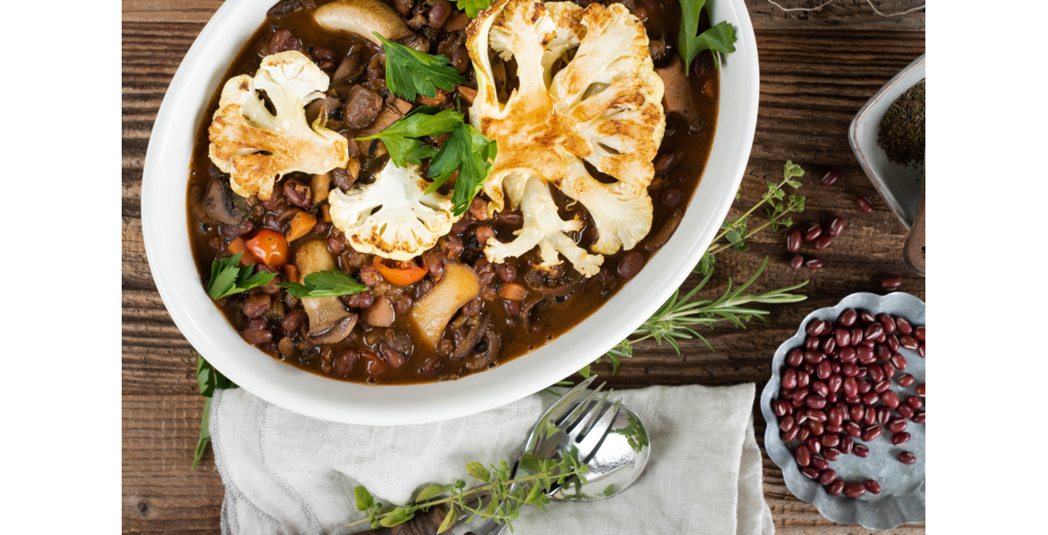 Bohnen-Pilz-Ragout