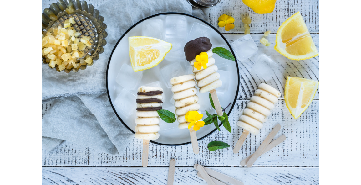 Zitronen-Orangen-Eis