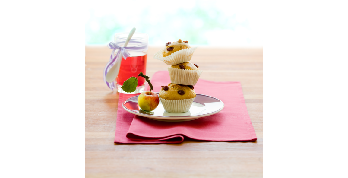 Apfel-Cranberry-Nuss Muffins