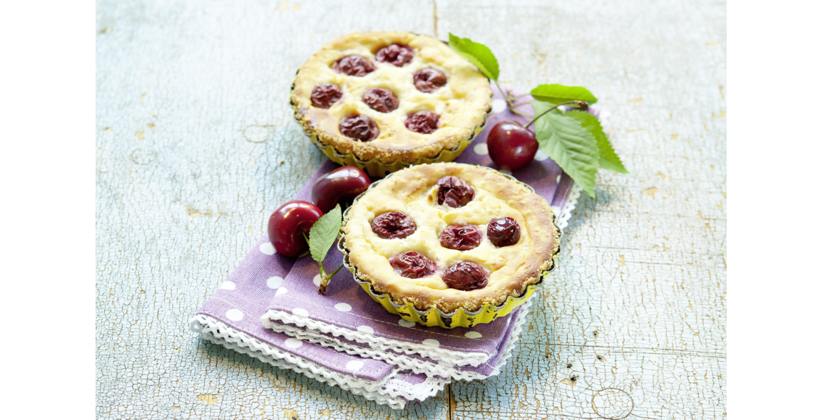 Süßer Quinoa-Auflauf mit Kirschen