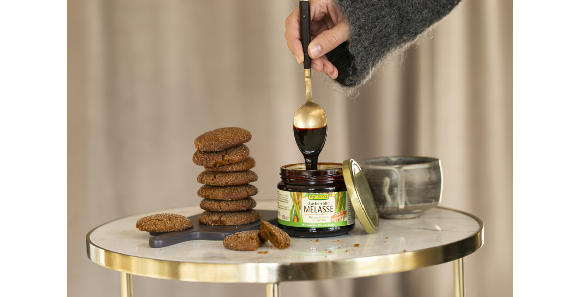 Ingwer Kekse mit Rohrzuckermelasse