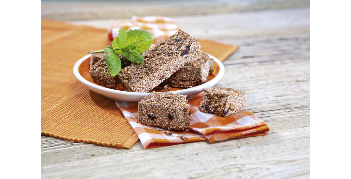 Amaranth-Riegel mit Kakao