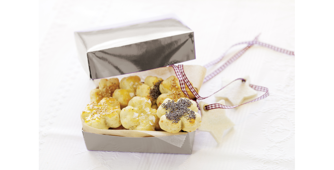 Käse-Pesto-Kleeblätter