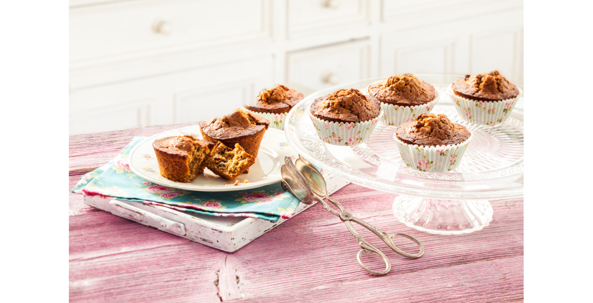 Cranberry-Nuss-Muffins