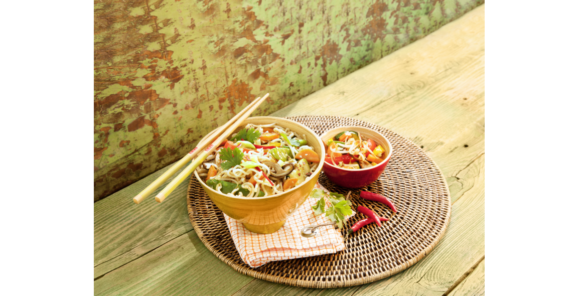 Asia-Gemüse Wok mit Kokosmus