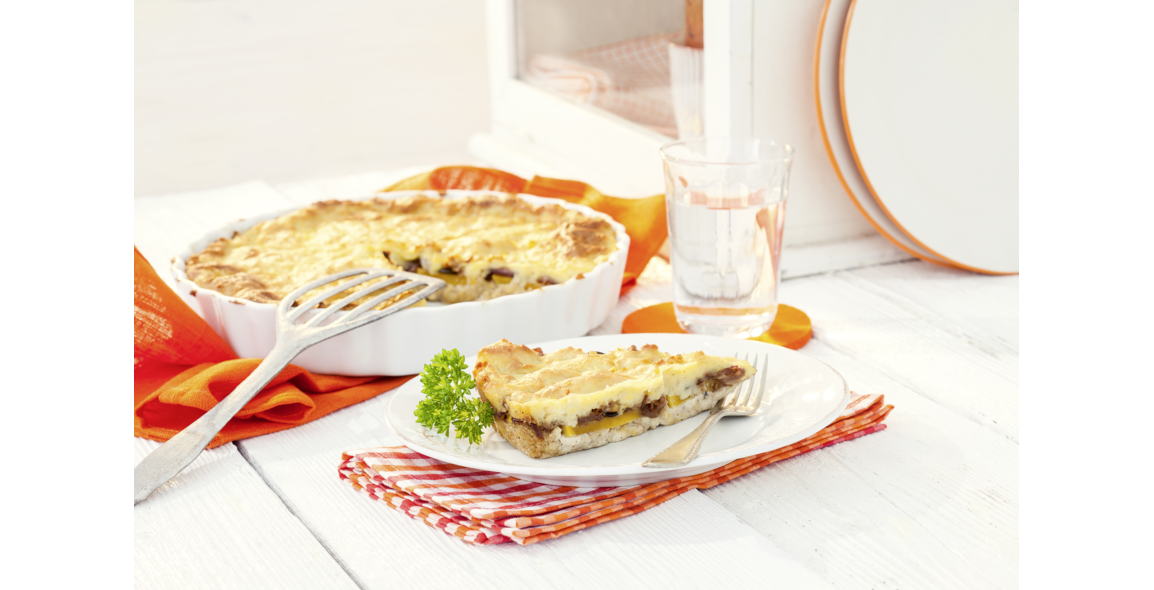 Kürbis-Nuss-Auflauf